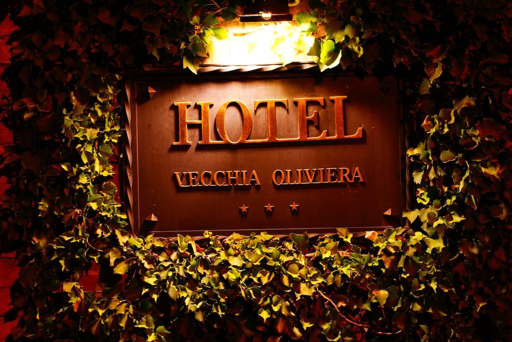 Hotel Vecchia Oliviera Монтальчино Экстерьер фото